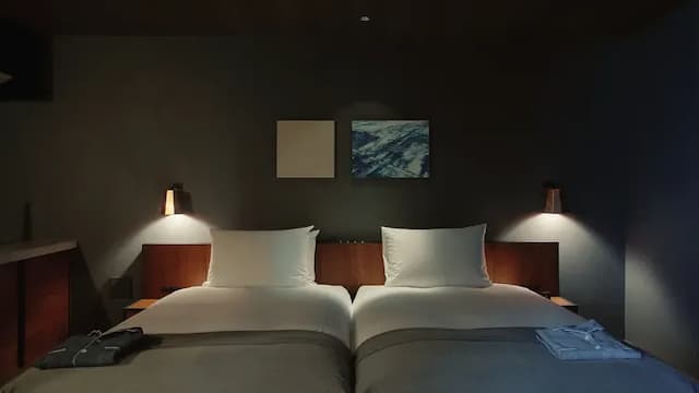 塞克爾飯店｜尾道站徒步5分-豪華雙床房【不挑房】-1