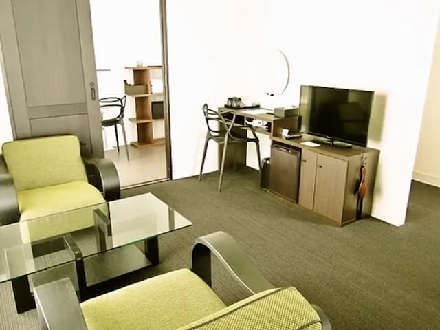 Natural Hot Spring Onomichi Minato Kan-Luxury Twin Room Corner-2