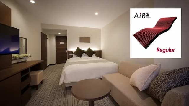 ■ [Introduction of good sleep mattress Air] Renewal double 160cm (non-smoking) ■ A world of good sleep that you have never experienced before