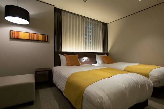 北飯店｜近盛岡城/櫻山神社-雙床房【不挑房】-1