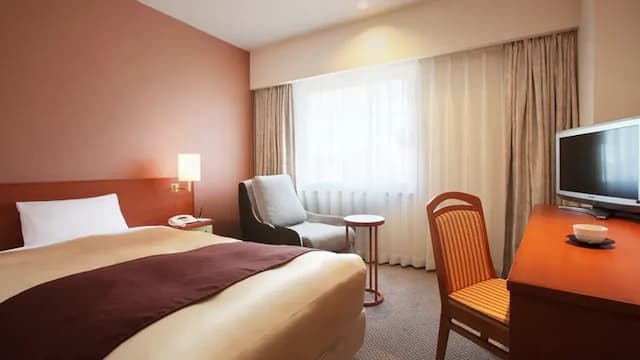 珍珠城市飯店 盛岡｜JR盛岡站步行5分/近盛岡城-加大單人房附按摩椅【不挑房】-1