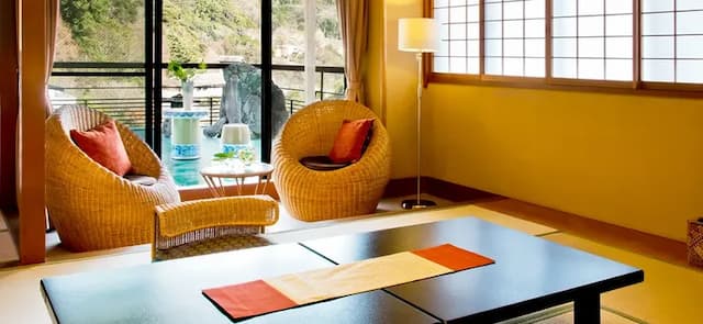 하코네 유모토 온천 호텔 센케이-유자카산을 바라보는 일본식 방-3