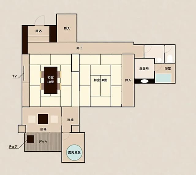 하코네 유모토 온천 호텔 센케이-Uji| 노천탕 있음-6