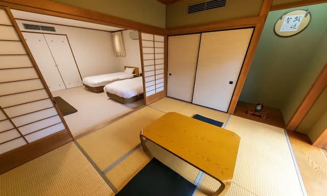 箱根 仙石原虎乃湯｜近箱根玻璃之森美術館-二樓西式雙床房【不挑房】-2