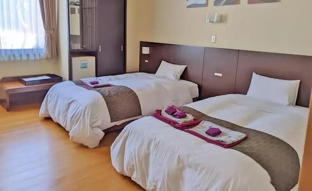 渡り温泉 ホテルさつき 別邸楓-和洋室（和室＋洋室ツインベットルーム｜特別室）-2