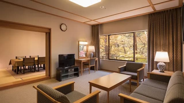 Hanamaki Onsen Kasyoen-Japanese room with a living room 95㎡ Non-Smoking-1