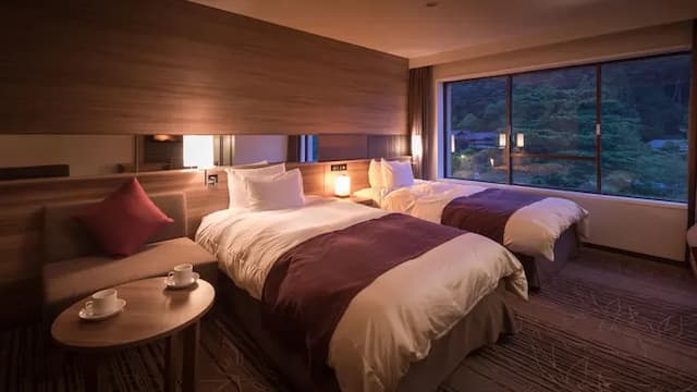 HANAMAKI ONSEN HOTEL KOYOKAN-Standard Twin Room A -Non Smoking-1