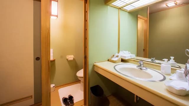 Main building washroom