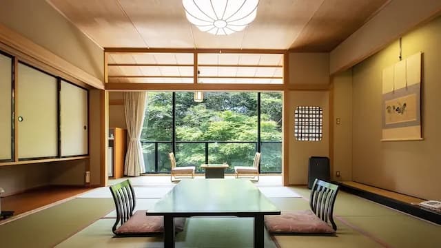 New building parking lot side Japanese-style room