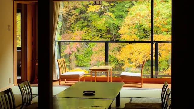 New building river side Japanese-style room