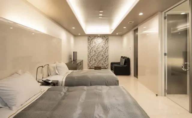 Namari Onsen Kokoro no Toki Jusangatsu-SUITE Large Twin Room Non-Smoking-6