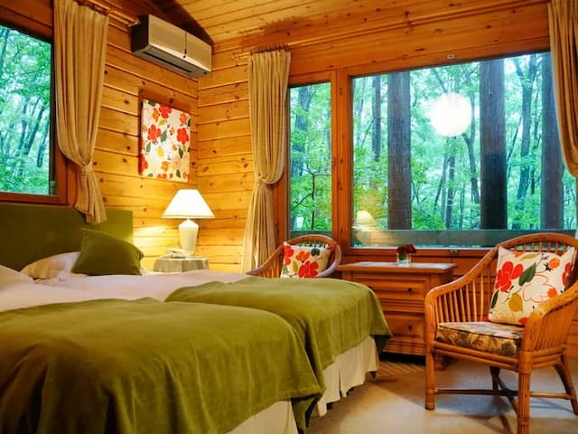 Hakuba Resort Hotel La Neige Higashikan-Cottage Standard 1 Living Room with 2 Bedrooms Non-Smoking-8