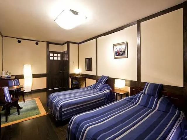 田町武家屋敷飯店｜角館站步行15分-雙床房【不挑房】-2