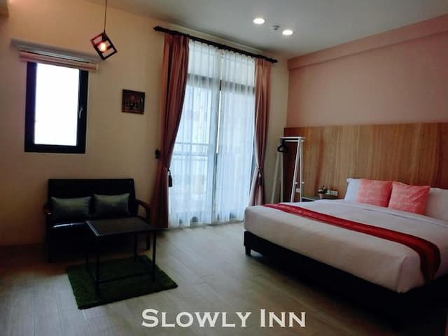 墾丁慢遊民宿-陽台雙人房-5