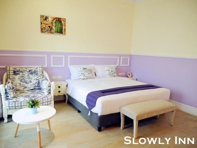 墾丁慢遊民宿-陽台雙人房-2