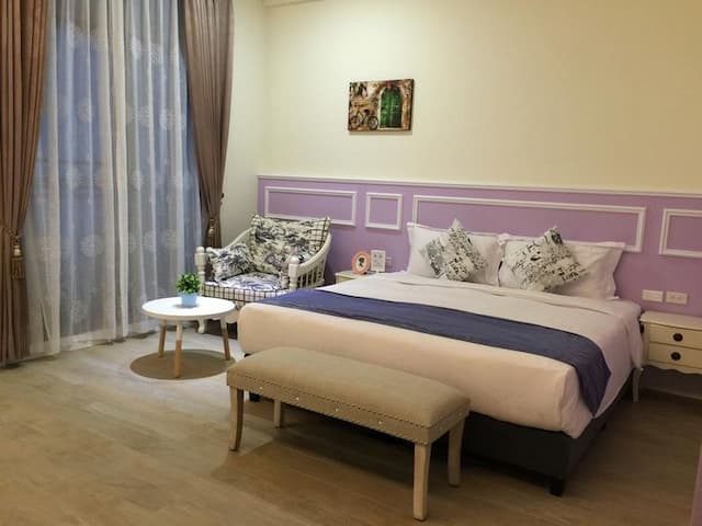 墾丁慢遊民宿-陽台雙人房-1