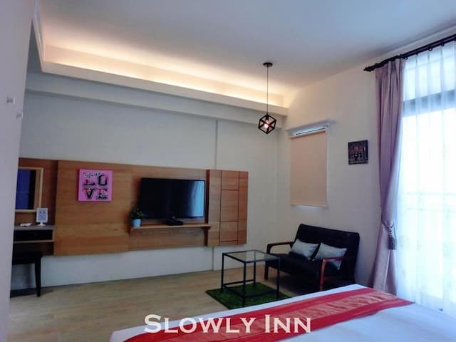 墾丁慢遊民宿-陽台雙人房-7