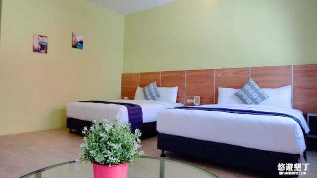 墾丁慢遊民宿-陽台四人房-4