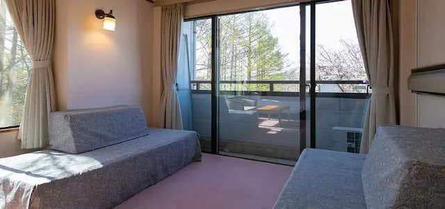 The Hotel Fujiyama 山中湖｜近平野之浜/提供接駁車-本館 雙床房【不挑房】-2