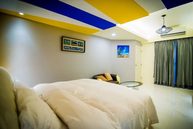 山水貝殼沙民宿-陽台雙人房-2