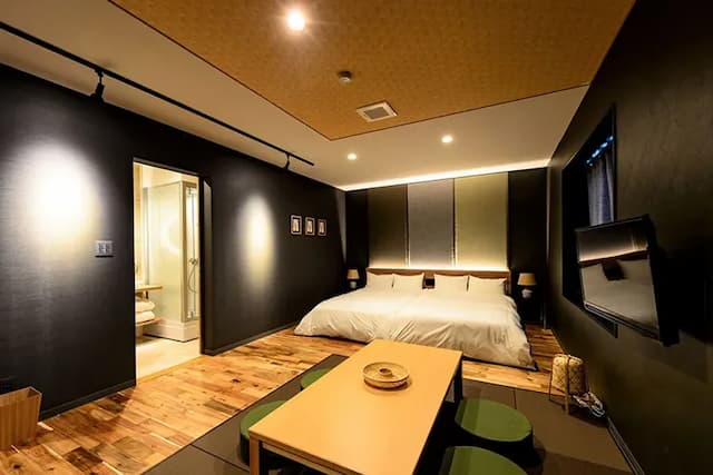 白馬 旅籠丸八｜近白馬岩岳滑雪場/寵物犬同住OK/白馬站開車10分-廚房套房【不挑房】-5