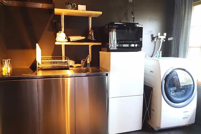 白馬 旅籠丸八｜近白馬岩岳滑雪場/寵物犬同住OK/白馬站開車10分-廚房套房【不挑房】-4