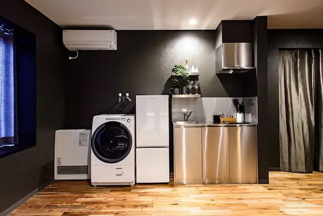 白馬 旅籠丸八｜近白馬岩岳滑雪場/寵物犬同住OK/白馬站開車10分-廚房套房【不挑房】-8