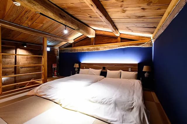 白馬 旅籠丸八｜近白馬岩岳滑雪場/寵物犬同住OK/白馬站開車10分-廚房樓中樓套房【不挑房】-2