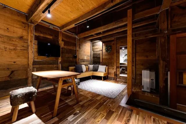 白馬 旅籠丸八｜近白馬岩岳滑雪場/寵物犬同住OK/白馬站開車10分-廚房樓中樓套房【不挑房】-1