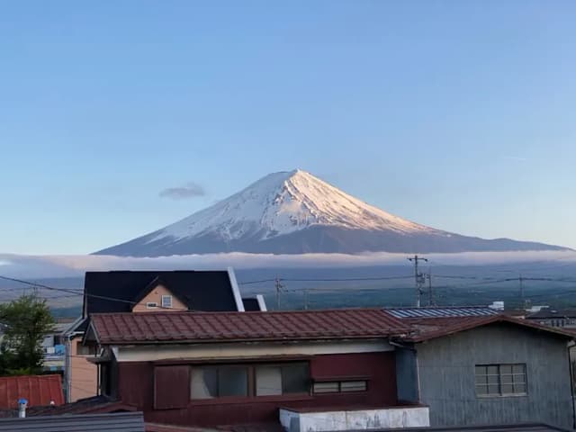 バルコニーからの眺め