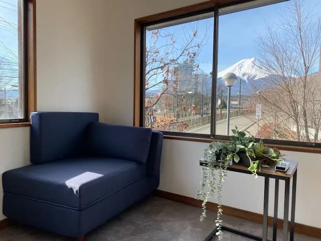 お部屋から見える富士山とっても綺麗ですよ♪