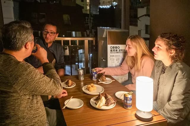 ベランダでゆったり