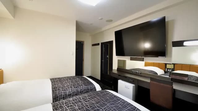 APA飯店 静岡站北｜靜岡站步行5分-南館 雙床房【不挑房】-1