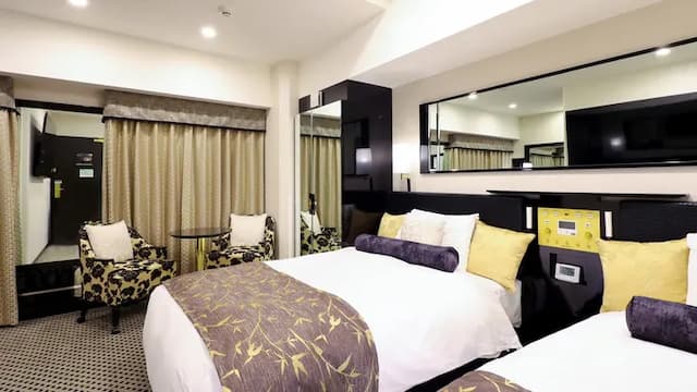 APA飯店 静岡站北｜靜岡站步行5分-雙床房【不挑房】-1