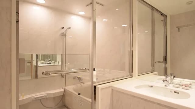 Main building deluxe room bathroom