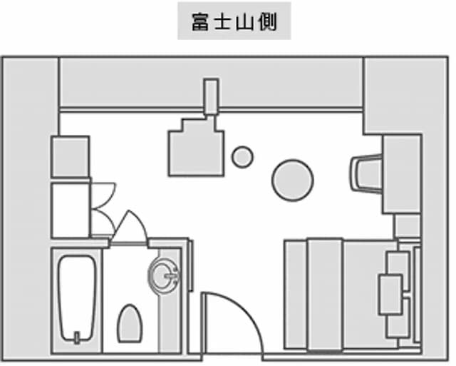 Mars Garden Wood Gotemba-[Mt. Fuji base side] Main building single room [Single room] [Non-smoking] [Mountain view]-3