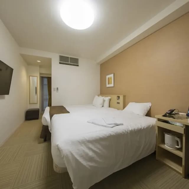 靜鐵商旅 Prezio 靜岡站南｜靜岡站步行2分/腳踏車租借-單人房:加床【不挑房】-1