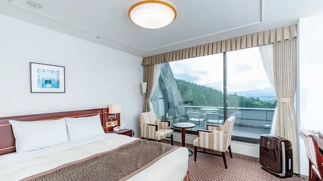 Western-style room double 22 square meters (Mt. Fuji side)