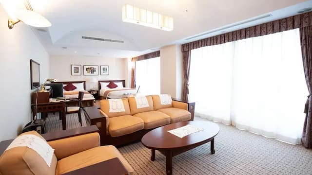 Western-style luxury twin 60 square meters (Hakone side)