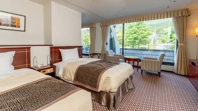 Rembrendt Premium飯店 富士御殿場｜近富士八景之湯/御殿場站車程10分/方便至御殿場Outlet-標準雙床房【不挑房】-1