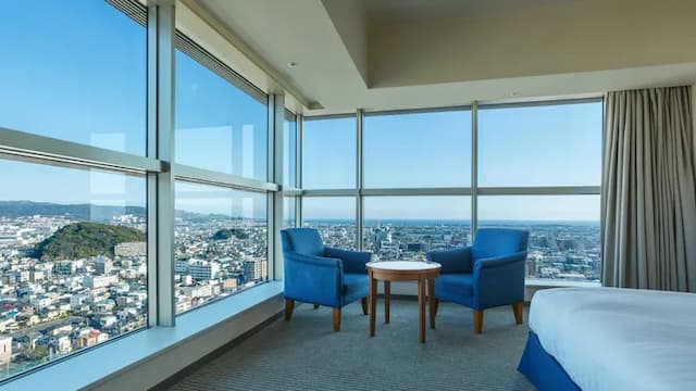 Hotel Grand Hills Shizuoka (BBH Hotel Group)-Panoramic Deluxe Double Room [Non Smoking] Corner-2