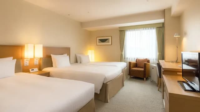 ■ Moderate twin for 3 people