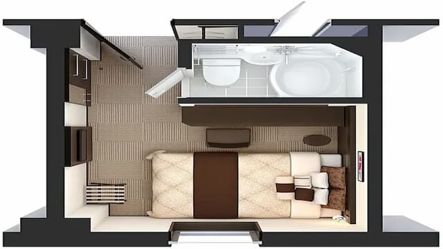 Kuretake Inn Premium Shizuoka-Ekimae-Spacious and spacious 160cm queen bed ☆ [Double room] [Non-smoking] [Smoking/non-smoking not specified]-2