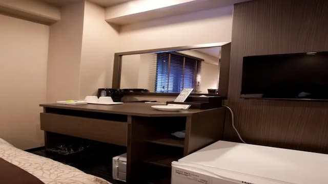 Kuretake Inn Premium Shizuoka-Ekimae-Low-rise second floor compact 100 cm x 2 [Economy] [Twin room] [Smoking] [Smoking/non-smoking not specified]-4