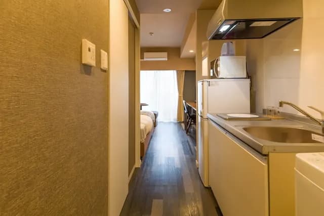 Mr. KINJO in Shanti Van 壺川站｜付費停車位/壺川站步行6分-雙人房【不挑房】-4