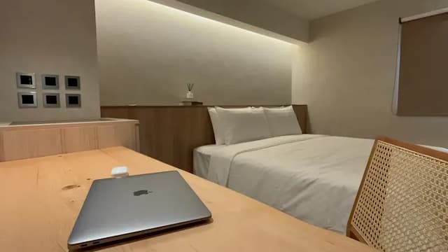 Hotel Initial-Tainan-Deluxe Double Room with Bathtub-4