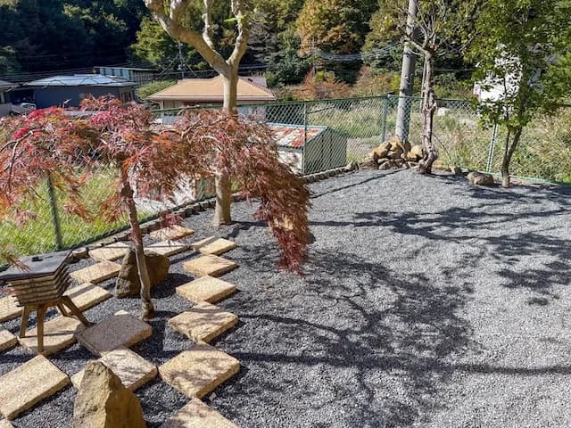 手入れが行き届いているお庭