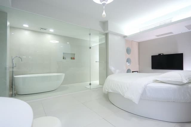 汎特希公寓 | 市區x時尚簡約 | 全景落地採光-奇幻雙人房-4