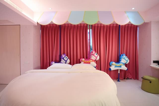 汎特希公寓 | 市區x時尚簡約 | 全景落地採光-奇幻雙人房-9