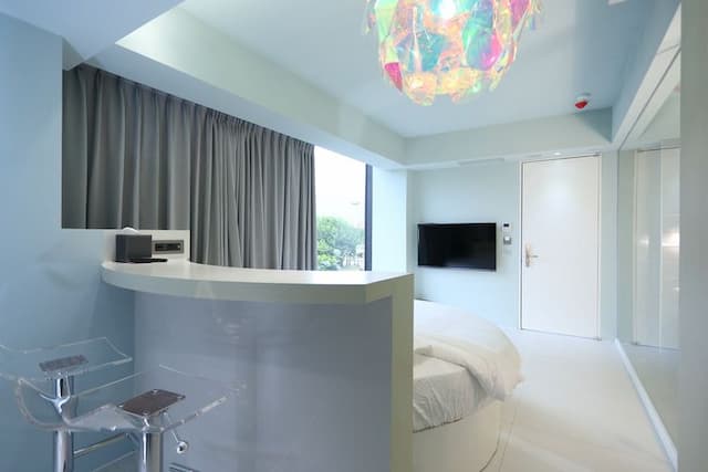 汎特希公寓 | 市區x時尚簡約 | 全景落地採光-奇幻雙人房-3